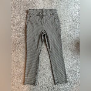 Rafaella Houndstooth Print Pants 12